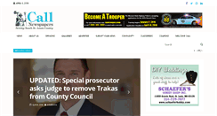 Desktop Screenshot of callnewspapers.com